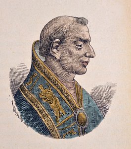 Ritratto di Papa Dono (Dono o Domno) (676-678) da Italian School