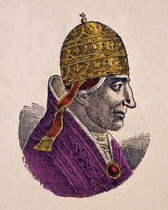 Ritratto di Papa Stefano IX (1057-1058) da Italian School