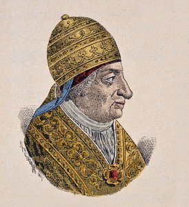 Ritratto di Papa Innocenzo VII (1404-1406) da Italian School
