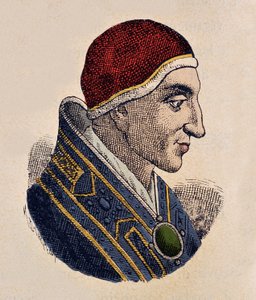 Ritratto di Papa Giovanni XV (985-996) da Italian School