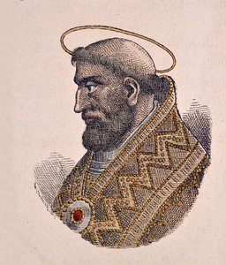 Ritratto di Papa Leone II (682-683) da Italian School