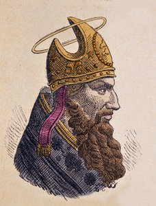 Ritratto di Papa Marco (Mark o Marcus o Marco) (335-336) da Italian School