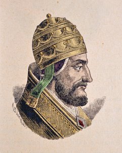 Ritratto di Papa Martino IV (1281-1285) da Italian School