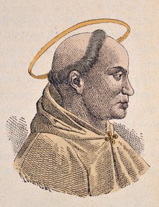 Ritratto di Papa Vittore I (ca. 189-199) da Italian School
