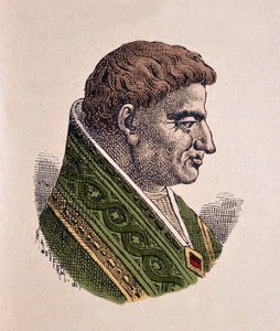 Ritratto di Papa Vittore II (1086-1087) da Italian School