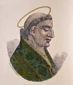 Ritratto di Papa Agatone (678-681)