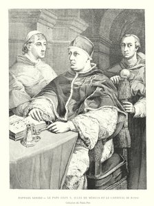 Raffaello Sanzio, Papa Leone X, Giulio de