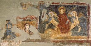 Resti di un affresco, Santa Maria Antiqua, Roma da Italian School