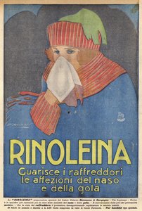Rinolein (litografia a colori) da Italian School