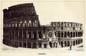 Roma: Colosseo da Italian School