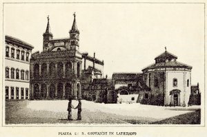 Roma: Piazza di San Giovanni in Laterano da Italian School