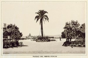 Roma: Piazzale del Monte Pincio da Italian School