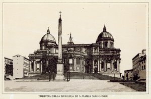 Roma: Tribuna della Basilica di Santa Maria Maggiore da Italian School