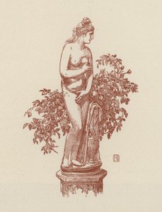 Roma, Venere Capitolina (litho) da Italian School