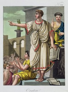 Oratore romano, da L