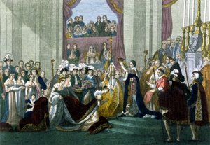 Sacro Imperatore Napoleone I e incoronazione dell