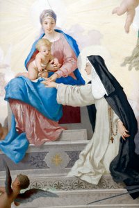 Chiesa di Santa Caterina. Santa Caterina e la Vergine con Bambino. Varazze. Italia. da Italian School
