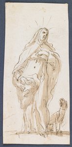 Santa Margherita da Cortona, fine XVII secolo