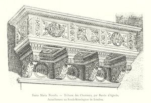 Santa Maria Novella, Tribuna dei Cantori, di Baccio d