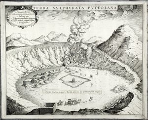 Vulcano Solfatara, Pozzuoli, Napoli da Italian School