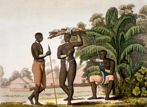 Costa sud-orientale: nazione Cafre, 1820-30 da Italian School