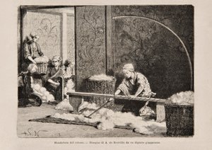 Filatura del cotone, Giappone, dall