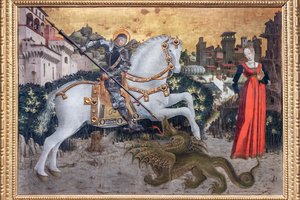 San Giorgio e il Drago da Italian School