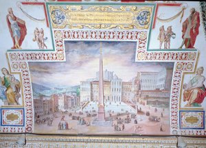 Piazza San Pietro, Roma da Italian School