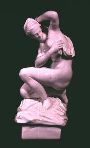 Statuetta, dopo un bronzo di Giambologna, fabbrica di Vinovo, fine XVIII secolo da Italian School