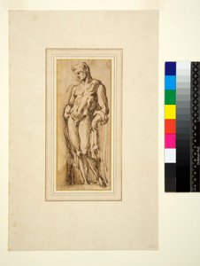 Studio di una statua antica da Italian School
