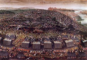 La Battaglia della Montagna Bianca durante la Guerra dei Trent