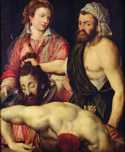 La decapitazione di San Giovanni Battista da Italian School