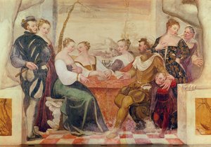 Il gioco delle carte, 1570 da Italian School