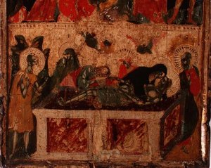 La deposizione di Cristo (dettaglio) da Italian School