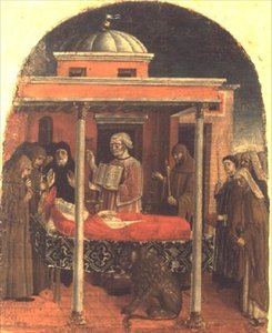 Il funerale di San Girolamo, Scuola ferrarese da Italian School