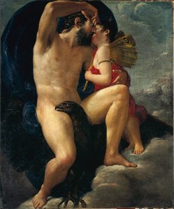 Il bacio di Giove da Italian School