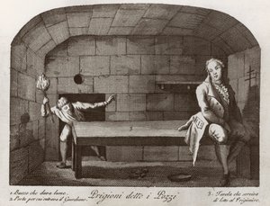 La prigione di Pozzi, da Vedute della Prigioni