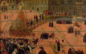 La tortura di Savonarola da Italian School