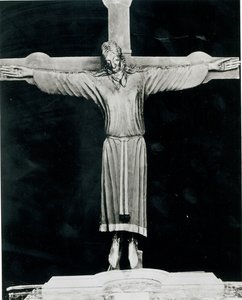 Il Volto Santo, possibilmente iniziato da Nicodemo (fl.1150-66) da Italian School