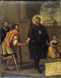Il beato Garcia Martinez (Garcia Martinez ferito), Scuola napoletana