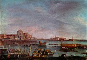 La regata sul Canal Grande a Venezia da Italian School