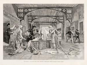 La scena del cesto (Atto II, Parte Due, Scena I) dell