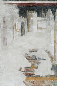 Città con torri, 1140 da Italian School
