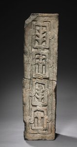 Palo di transenna, Longobardo, 700-800 da Italian School