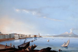 Veduta di Santa Lucia da Italian School