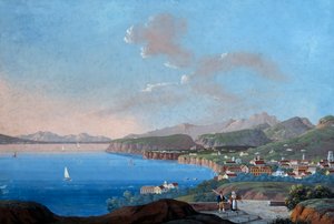 Veduta di Sorrento da Italian School