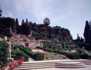 Veduta dei giardini