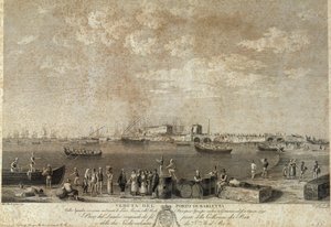 Veduta del porto di Barletta