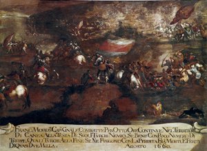 Guerra di Candia (Creta): Battaglia di Chania guidata da Francesco Morosini nell