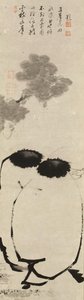 Hanshan e Shide, c. 1763 da Ito Jakuchu